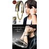 Zanipolo Tartzini Men's Silver Gold Bracelet, Hand Cuff, Handcuff, Surgical