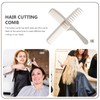 LALAFINA 2pcs Professional Hair Cutting Combs with Fine and Wide