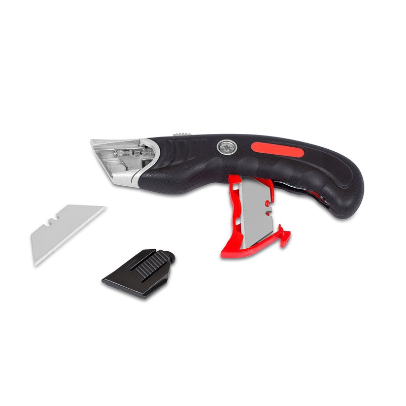 INTERNET'S BEST Ergonomic Utility Knife Set | Retractable Box Cutter