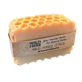 Wild Herb Wild Honey Citrus Natural Soap Bar (3BAR)