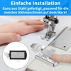 Kkluno Pack of 7 Magnetic Seam Guide for Sewing Machine,