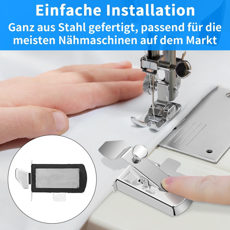 Kkluno Pack of 7 Magnetic Seam Guide for Sewing Machine,