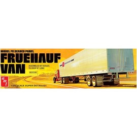 AMT Fruehauf 40' Beaded Van Trailer 1:25 Scale Model Kit
