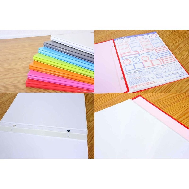 ナカバヤシ セラピーカラー デジタルフリーアルバム A4/Nサイズ TCAF-A4/N-PB ピュアブルー