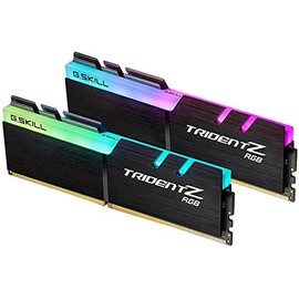 G.Skill Trident Z RGB Series 16GB (2 x 8GB) 288-Pin SDRAM (PC4-25600) DDR4 3200 CL16-18-18-38 1.35V Dual Channel Desktop Memory Model F4-3200C16D-16GTZR