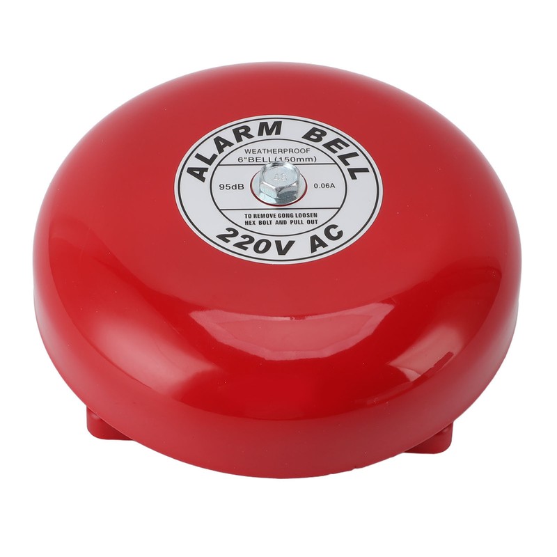 Fire Alarm Bell High Sensitivity Super Loud Sound Electric Round