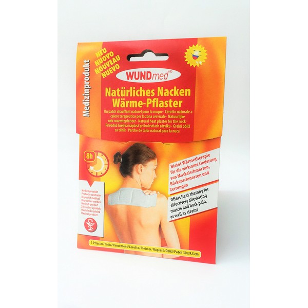 Pack of 5 Extra Large Neck and Shoulder Heat Plaster
