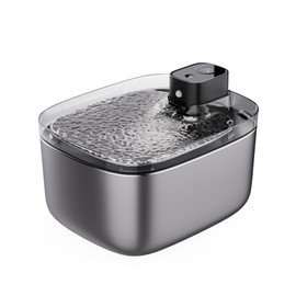 5.5L Portable Automatic Stainless Steel Water Fountain for Dogs & Cats