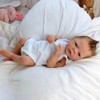 EURORA Reborn Baby Dolls Girl 18 Inch Vinyl Silicone Body,
