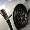 Side Marker Plate Ornaments Glossy Carbon Fiber UV Wear Resistant