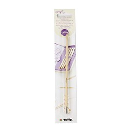 Tulip Crochet Hook, Brown, 8 mm