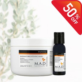 Mad Skin Care Radiant Brightening Mask (240g) + Booster Serum (30ml) / 매드스킨케어 레디언트 브라이트닝 마스크(240g)+부스터 세럼(30ml)