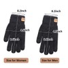Winter Touch Screen Gloves for Men, Warm Knitted Fleece Thermal