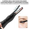 Heated Lash Curler,Portable Electric Eyelash Curler Heated Mini Heated Eyelash