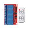 4 Channel Receiving Relay Module 4CH Infrared Remote Transceiver Receiver
