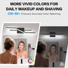 SOLFART Bathroom Light Fixtures Matte Black Dimmable LED Bathroom Vanity