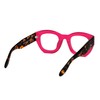 VOOGLAM Fashion Anti-blue Glasses for Girls with Clear Lenses, Red