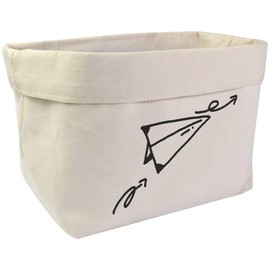 Azeeda Large 'Paper Airplane' Canvas Organiser/Storage Bag (OR00012946)