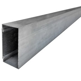 Electriduct Aluminum Metal Surface Cable Raceway Wire Molding - 2" W x 1" H - 6.58 Inch