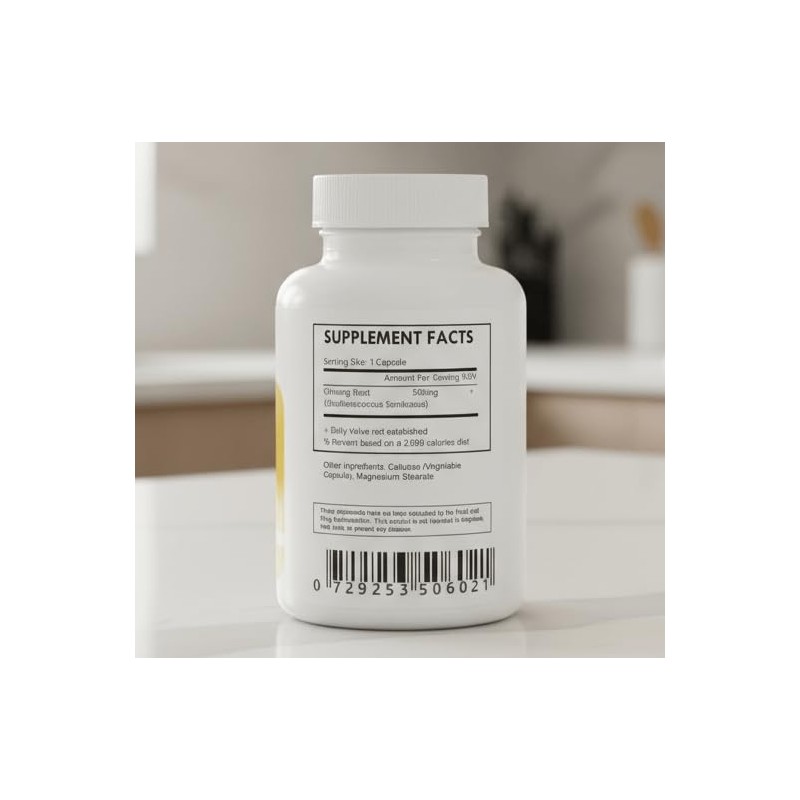 Ginseng - Siberian - Eleuthero Root Capsules - 30