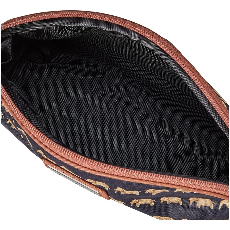 Jim Thompson Chip Case Pouch Black Elephant JMKKSAF3626A