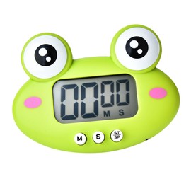 Mikinona Electronic Timer for Cooking and Study Cute Kitchen Alarm Clock Multi for Home and Classroom Use Bright Color Display
