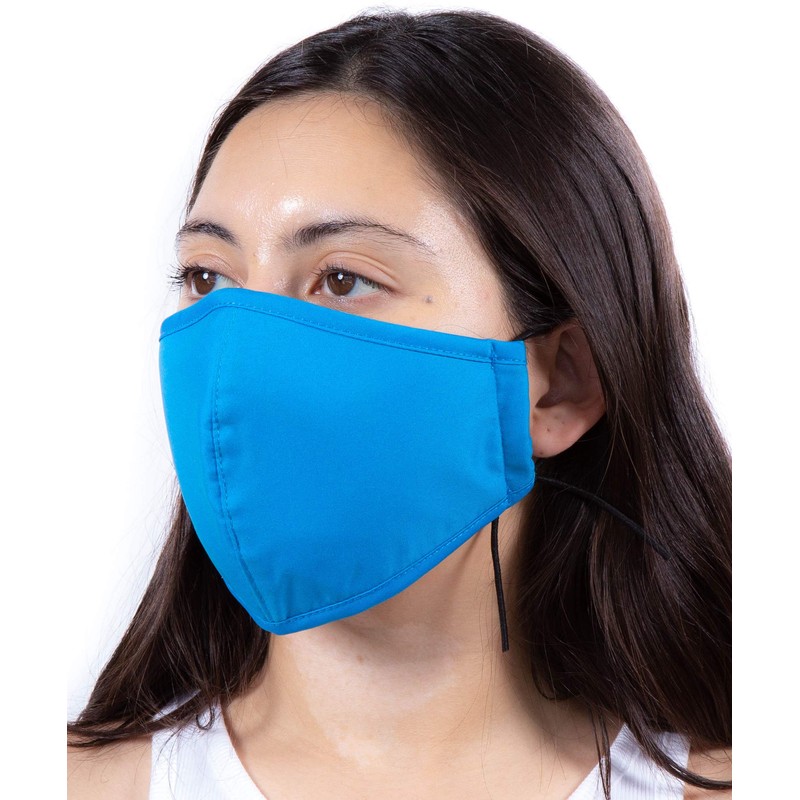 Headmost ComfyMax 3 Layer Fabric Facemask: Water Repellent, Washable &