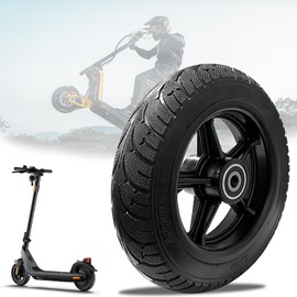 Mockotta 8 Zoll E Scooter Reifen,Voll Vorderrad 200x50 Scooter Reifen mit Nabescooter reifen,vollgummireifen e scooter,roller reifen,stunt scooter reifen, Ersatzräder für Scooter,Rutschfest, Stoßfest