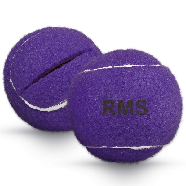RMS Walker Glide Balls - A Set of 2 Balls with Precut Opening for Easy Installation, Fit Most Walkers (Purple)