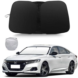 For 2018-2022 Honda Accord Car Windshield Sun Shade Shield UV Window Cover Visor