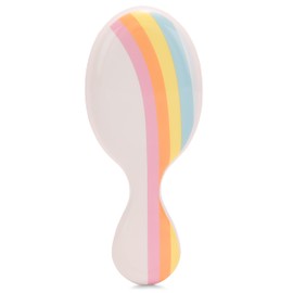 Wet Brush Mini Detangler Hair Brush, Rays (Sun Days) - Detangling Travel Hair Brush - Ultra-Soft IntelliFlex Bristles Glide Through Tangles with Ease - Pain-Free - All Hair Types