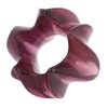 Resin Massage Ring Lotus Shaped Reduce Muscle Fatigue Facial Gua