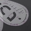 9Pcs/Set Sewing Ruler Set Multifunctional Curve Stick Tailor Measuring Accessories