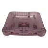 for N64 Translucent Case Replacement Retro Video Game Console Protective