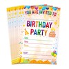 Birthday party Invitation Card, 30 Packs, 7 X 5 Inches,