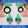Replacement Flat Seal Set, 50 Pieces, for G 1/2 Inch