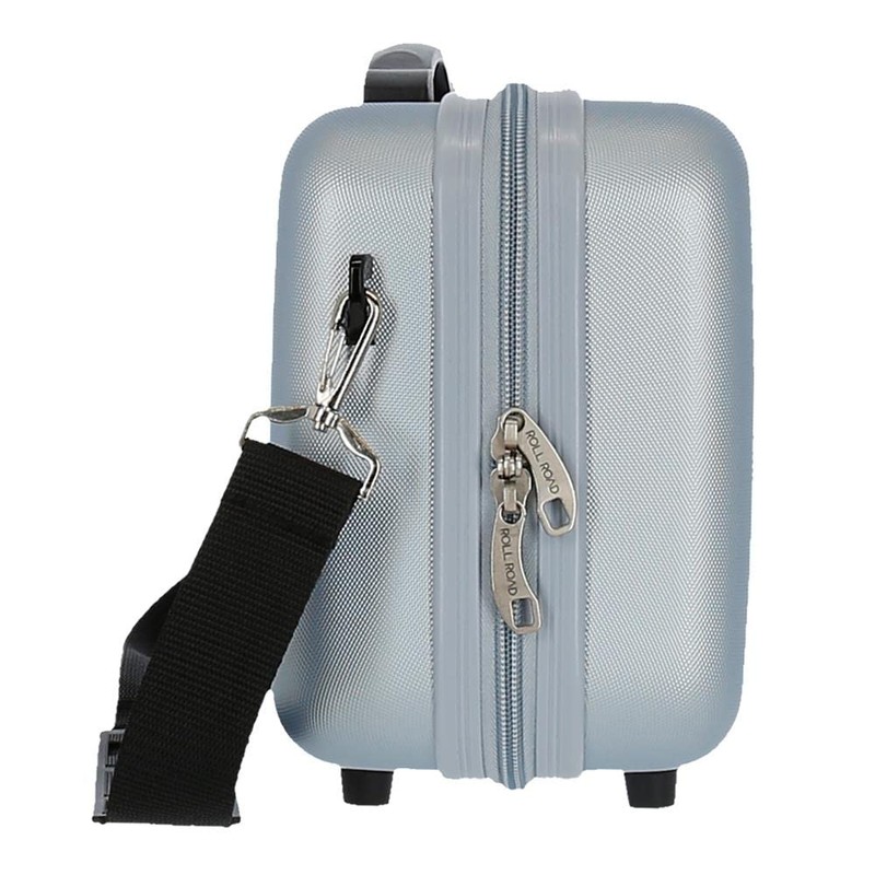 Roll Road Camboya Adjustable Toiletry Bag with Shoulder Bag, lightblue,