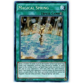 YU-GI-OH! - Magical Spring (MP15-EN108) - Mega Pack 2015 - 1st Edition - Secret Rare