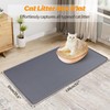 Bartuke Cat Litter Mat, Extra Large 51.2" x 25.6" Silicone