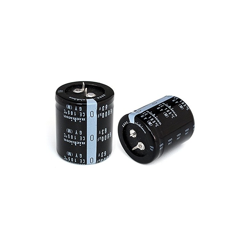 [2] Electrolytic Capacitors 63V 6800uF LGY1J682MELC40