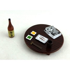 Dollhouse Miniature 1:24 Scale Table with Accessories #G7030