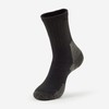 thorlos mens Kx Max Cushion Crew Hiking Socks, Black, Medium