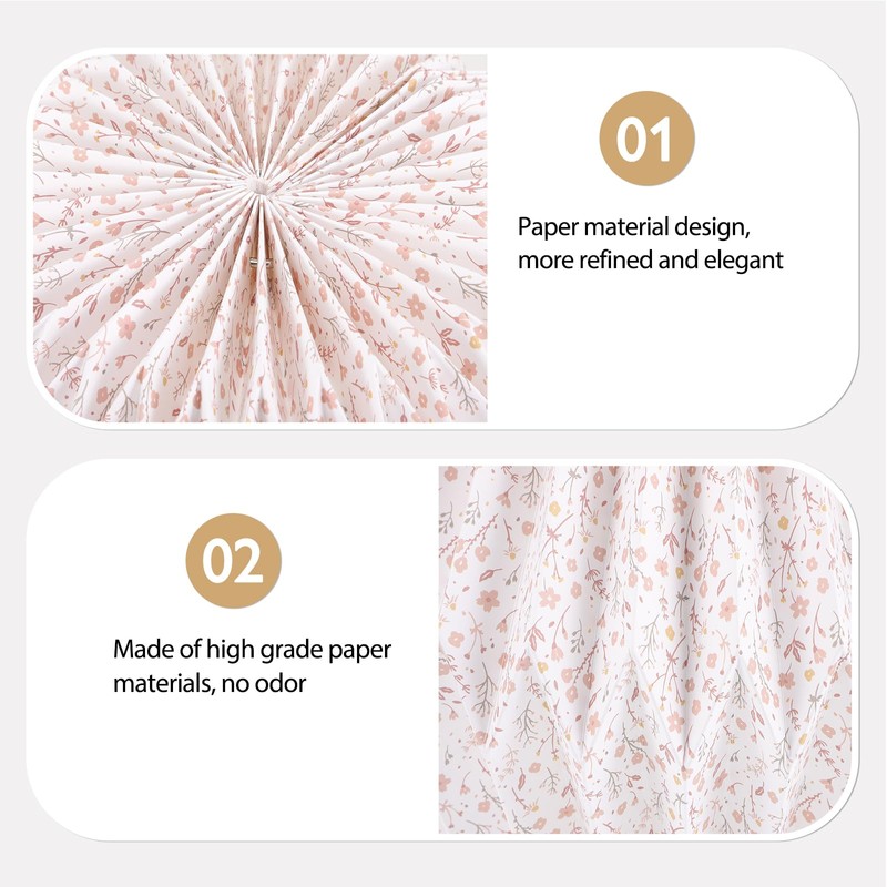 CAXUSD Small Folding Lampshade Socket Ceiling Light Shade Decorative Lampshade