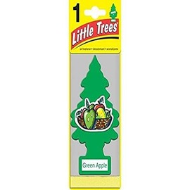 Little Trees Green Apple Air Freshener (Pack of 6)