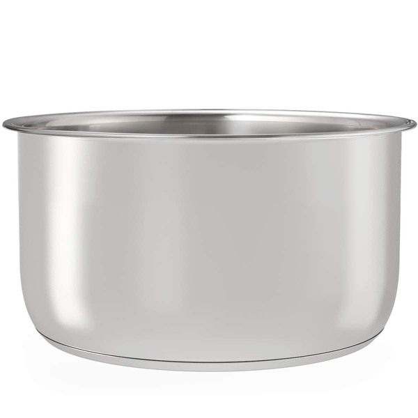 Goldlion Stainless Steel Inner Pot Compatible with Ninja Foodi 6.5 Quart Accessories Replacement Insert Liner