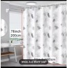 Unbranded Polyester PVC SHOWER CURTAIN
