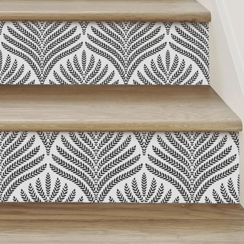 Black and White Wallpaper Peel and Stick Wallpaper Boho Modern