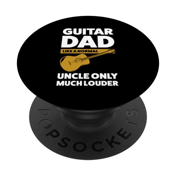 guitar dad like a normal guitar string instrument PopSockets Swappable