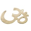 IBA Indianbeautifulart Brass Om Ganesha Wall Hanging Sculpture Religious Wall