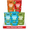 The Only Bean Crunchy Roasted Edamame Bean Snacks (5 Flavors),